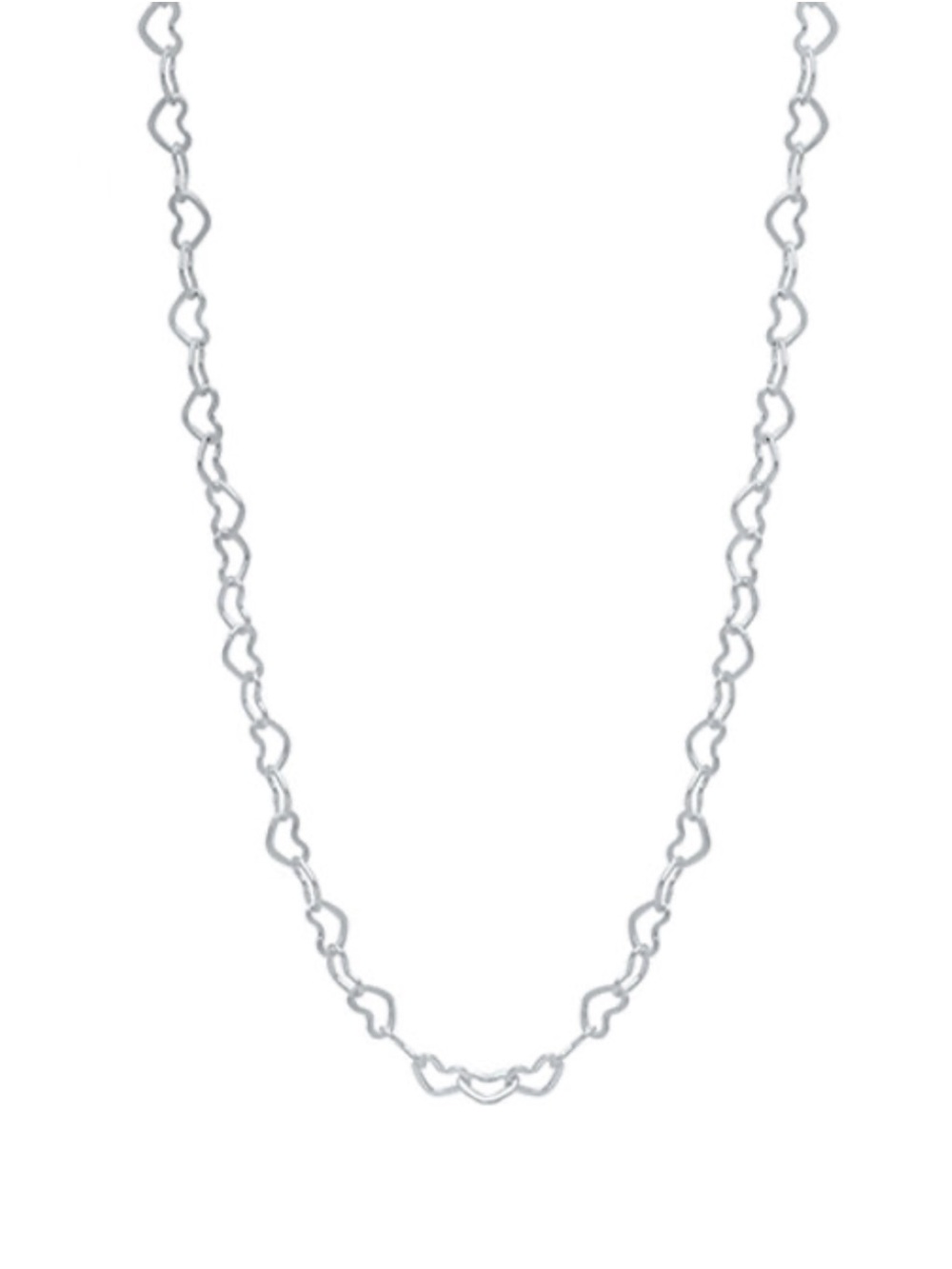Origami Owl Silver 16" Icon Heart Chain